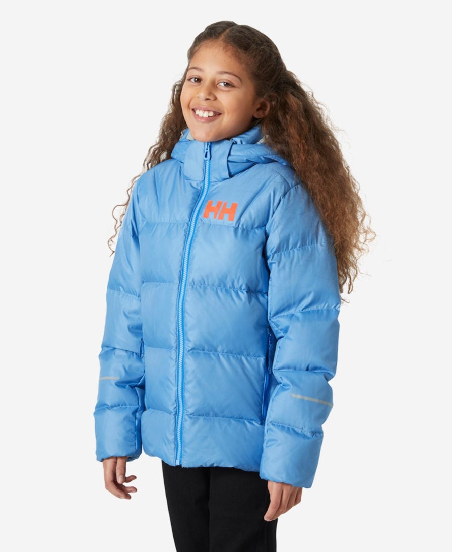 Helly Hansen Jr Isfjord Down Jacket 2.0 627-Bright-Blue Clearance