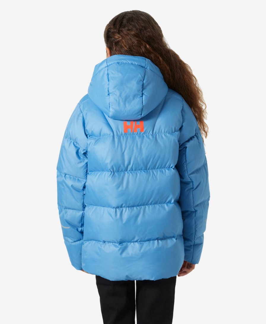 Helly Hansen Jr Isfjord Down Jacket 2.0 627-Bright-Blue Clearance