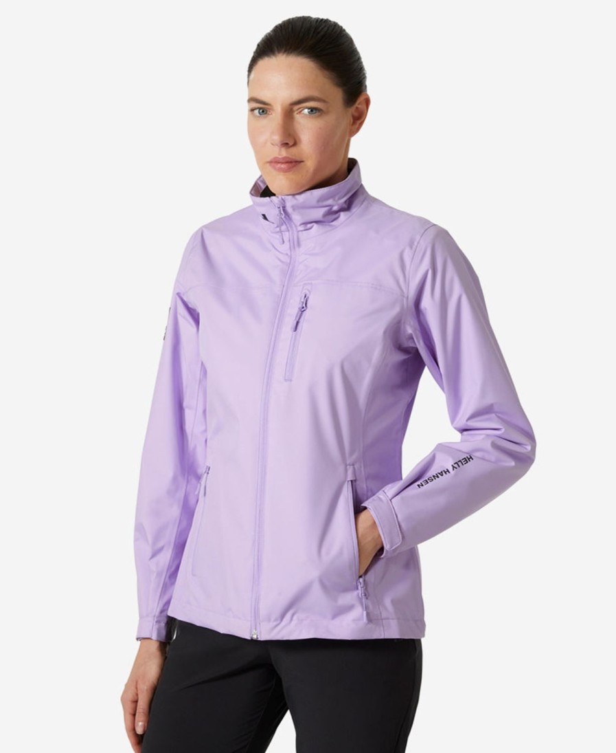 Helly Hansen W Crew Midlayer Jacket 699-Heather New