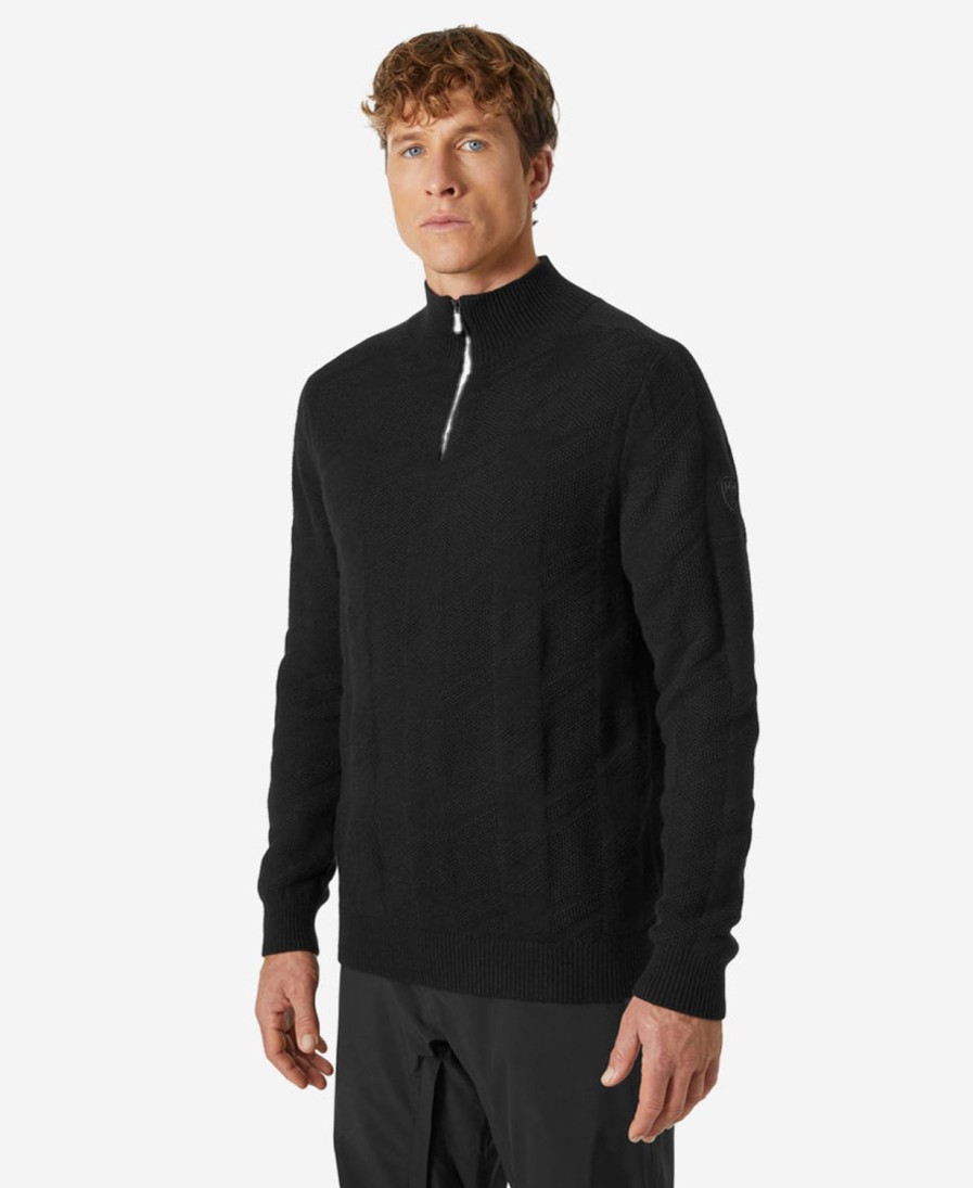 Helly Hansen Kitz Knitted Sweat 2.0 990-Black Hot