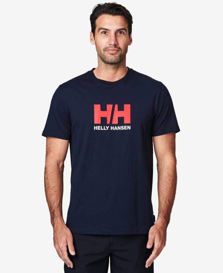 Helly Hansen Hh Logo T-Shirt 597-Navy New