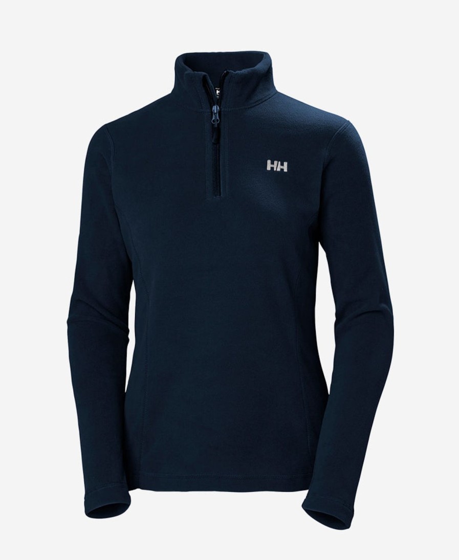 Helly Hansen W Daybreaker 1/2 Zip Fleece 600-Navy Best