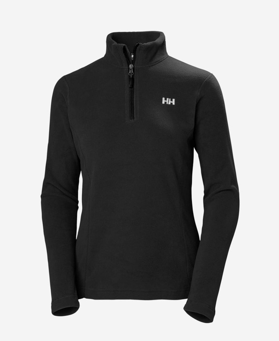 Helly Hansen W Daybreaker 1/2 Zip Fleece Black Wholesale