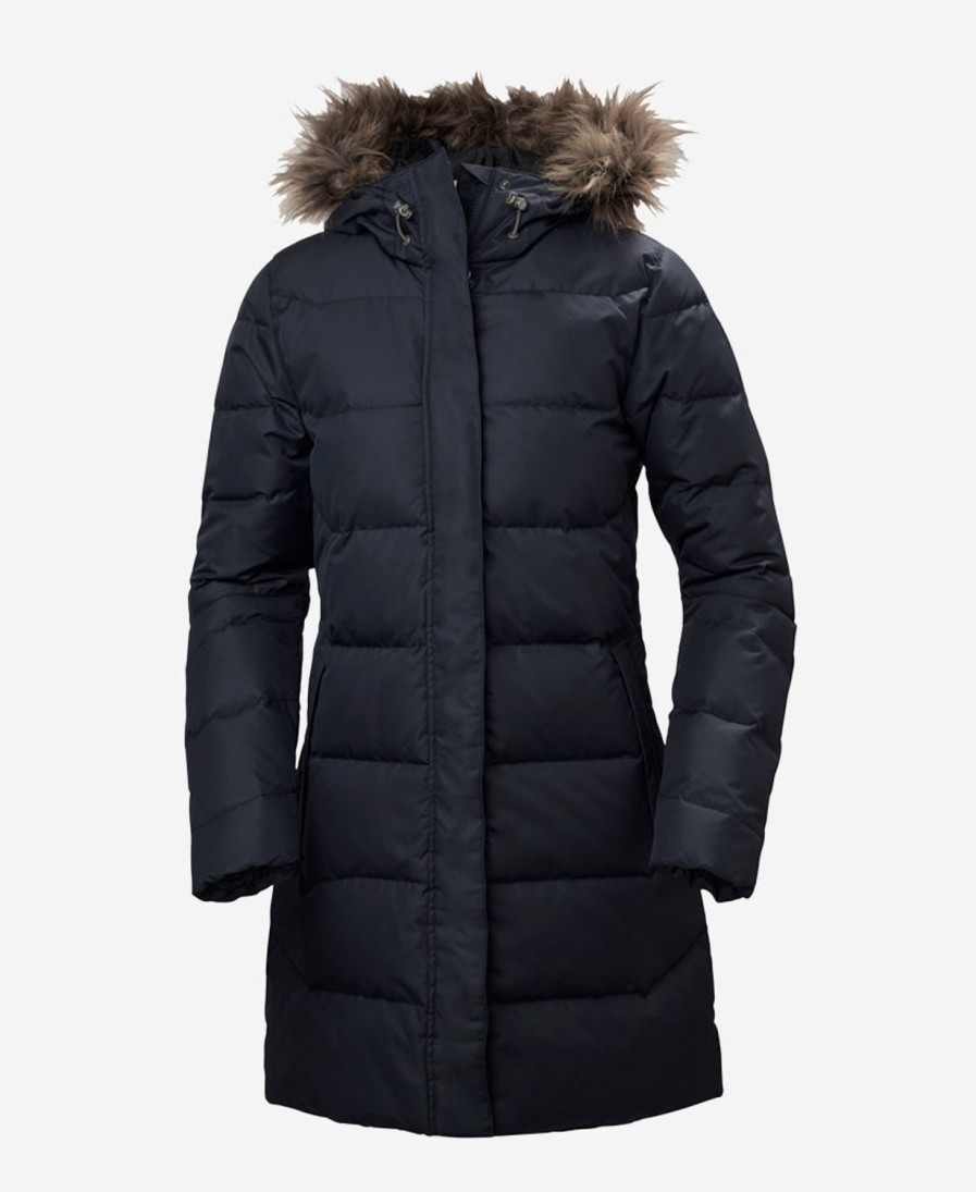 Helly Hansen W Aden Down Parka Navy Best