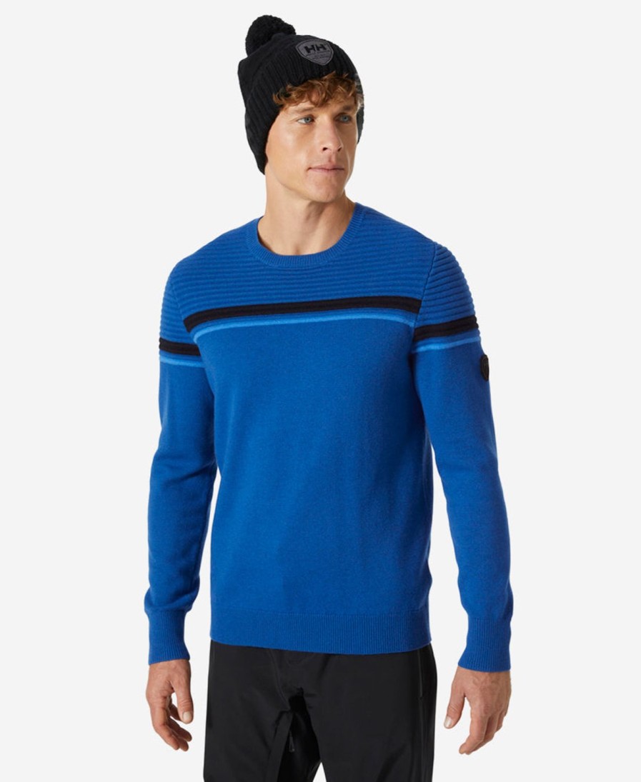 Helly Hansen Carv Knitted Sweater 543-Cobalt-2-0 New