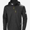 Helly Hansen Crew Hooded Jacket Black New