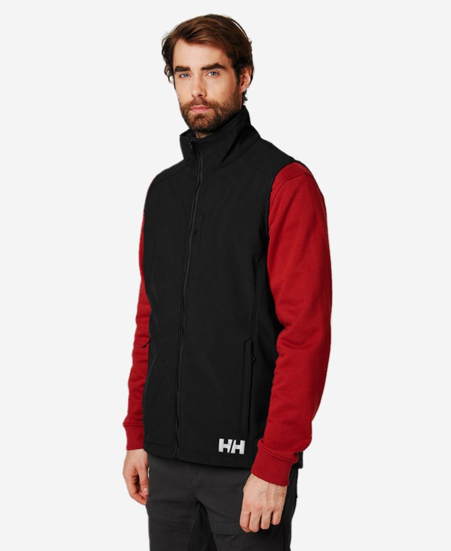 Helly Hansen Paramount Softshell Vest 990-Black Clearance