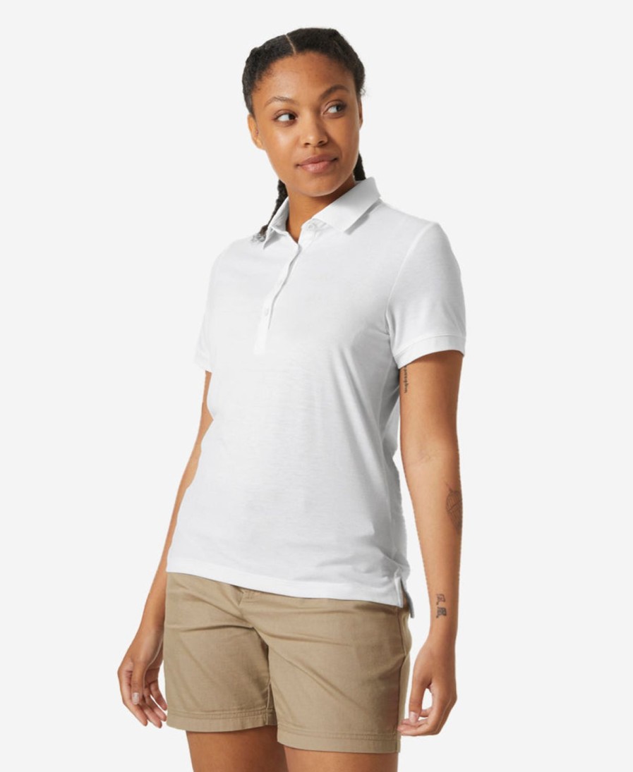 Helly Hansen Womens Siren Polo 001-White Hot