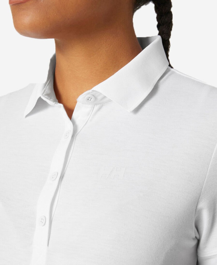 Helly Hansen Womens Siren Polo 001-White Hot