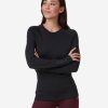 Helly Hansen W Lifa Merino Midweight Crew 990-Black Hot