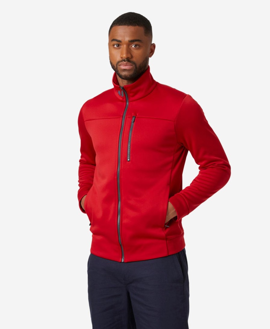 Helly Hansen Crew Fleece Jacket 162-Red Hot