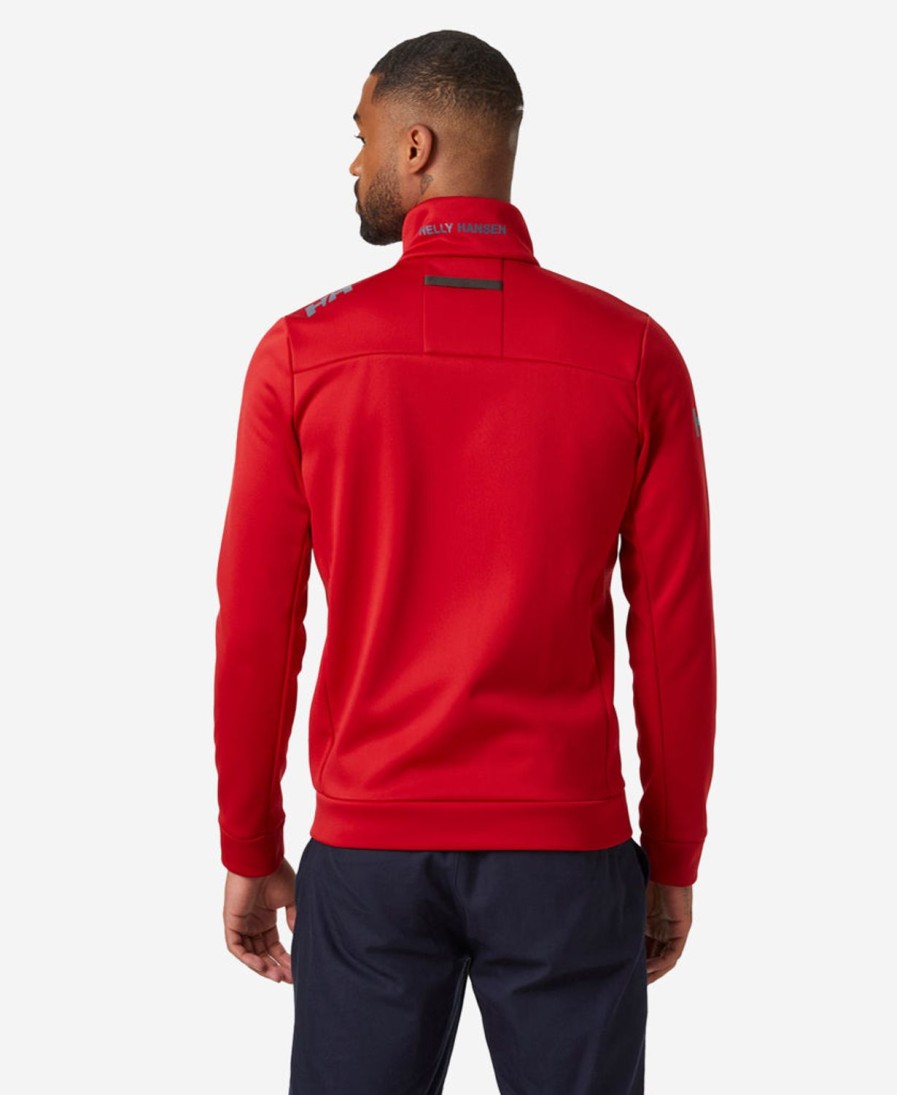 Helly Hansen Crew Fleece Jacket 162-Red Hot