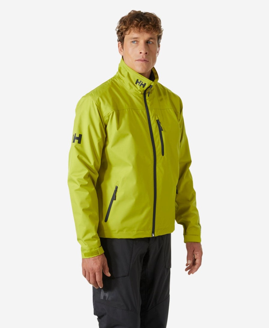 Helly Hansen Crew Midlayer Jacket 452-Bright-Moss Wholesale