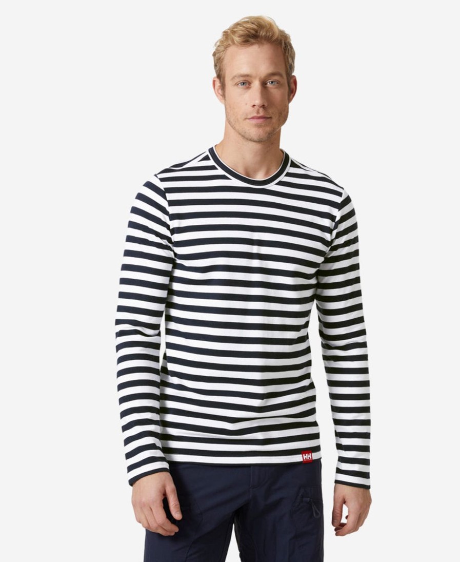 Helly Hansen Arctic Ocean Long Sleeve 598-Navy-Stripe Hot