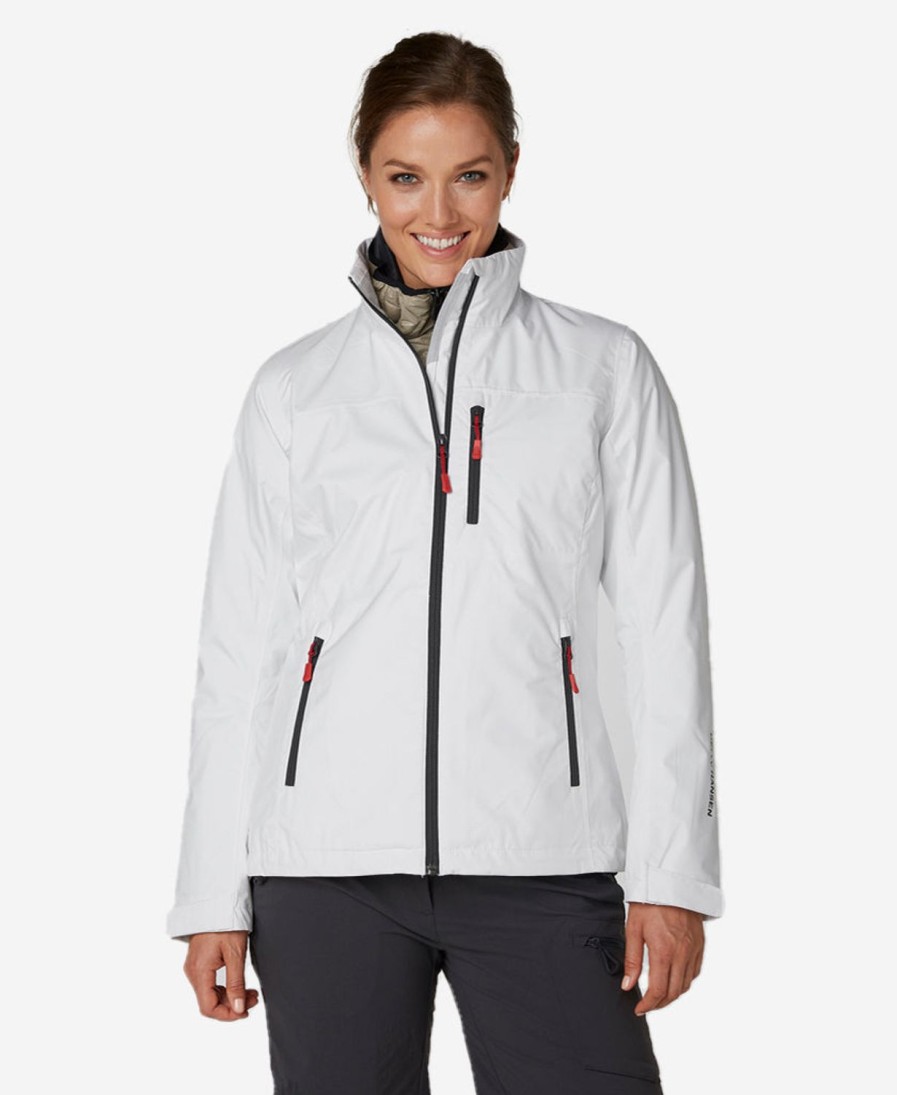 Helly Hansen W Crew Midlayer Jacket 002-White New