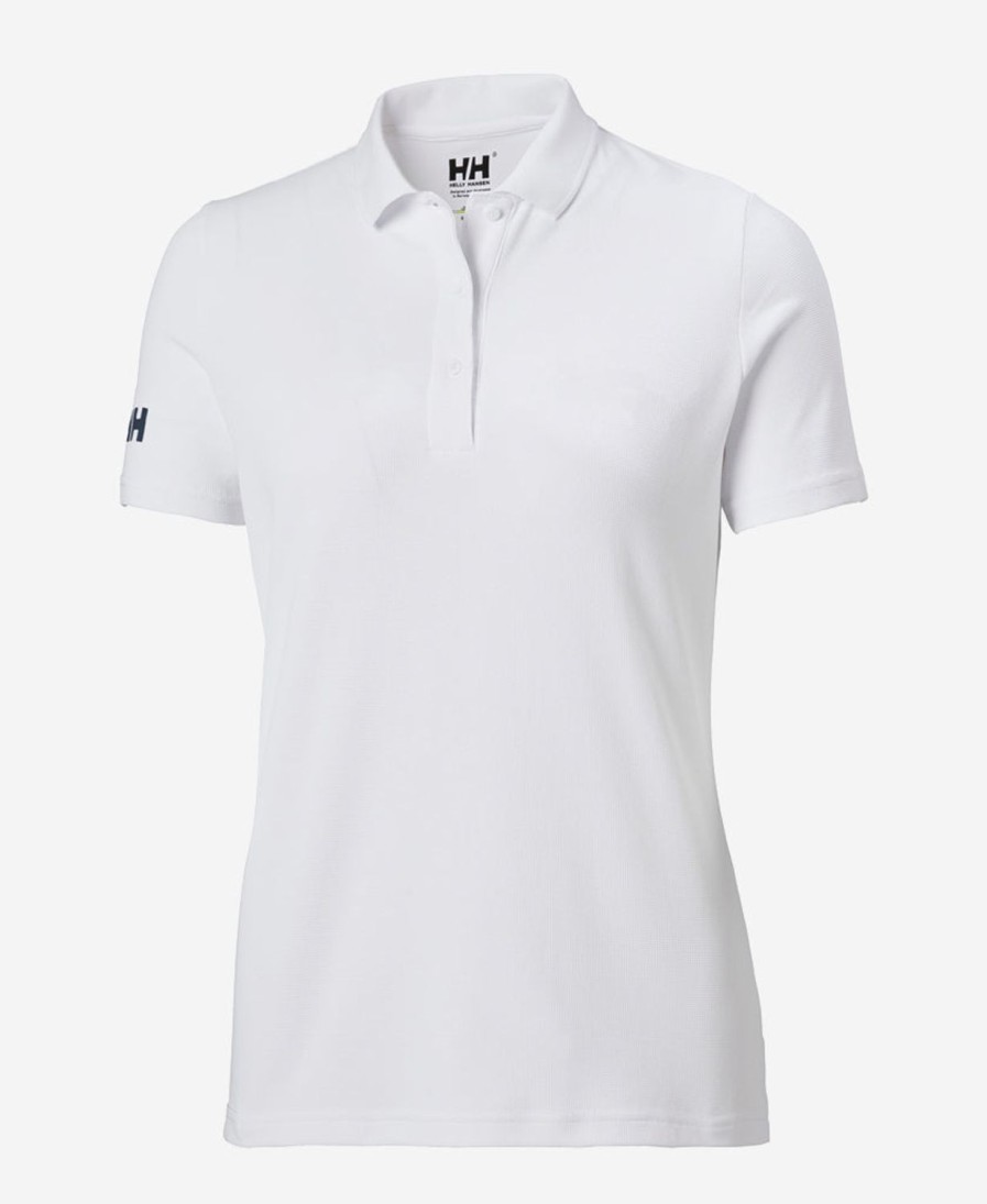 Helly Hansen W Crew Tech Polo 001-White New