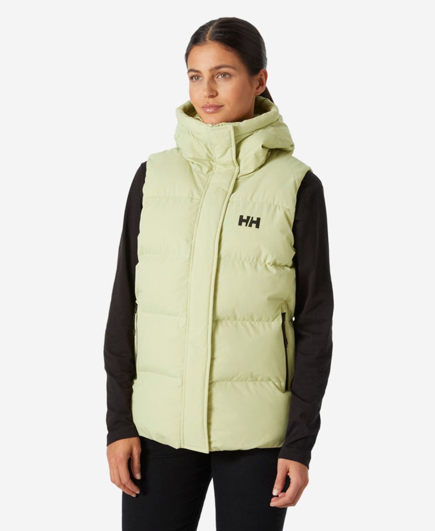 Helly Hansen W Adore Puffy Vest 498-Iced-Matcha New