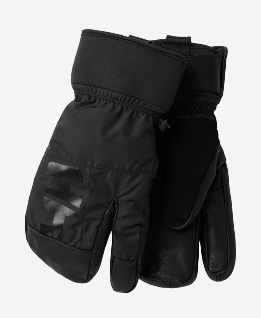 Helly Hansen Ullr D 3 Fingers Glove 990-Black Clearance