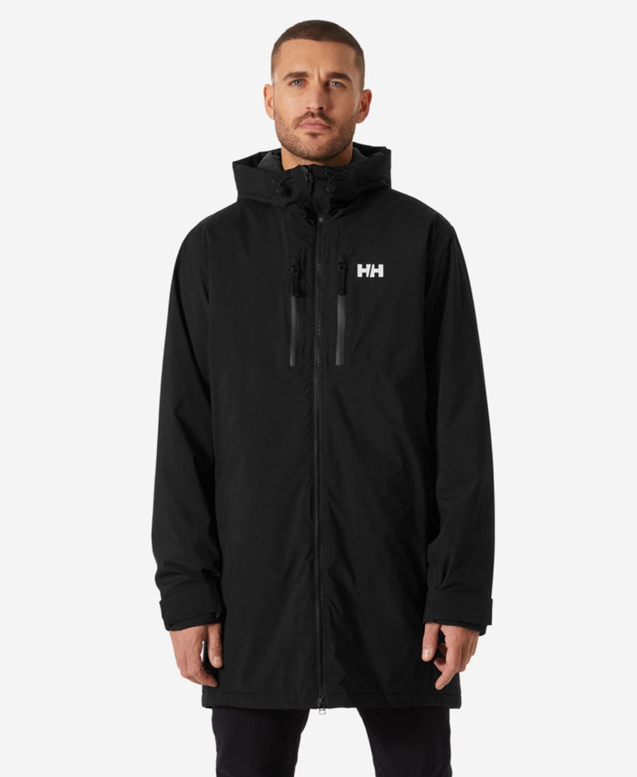 Helly Hansen Park Ins Rain Parka 990-Black Online