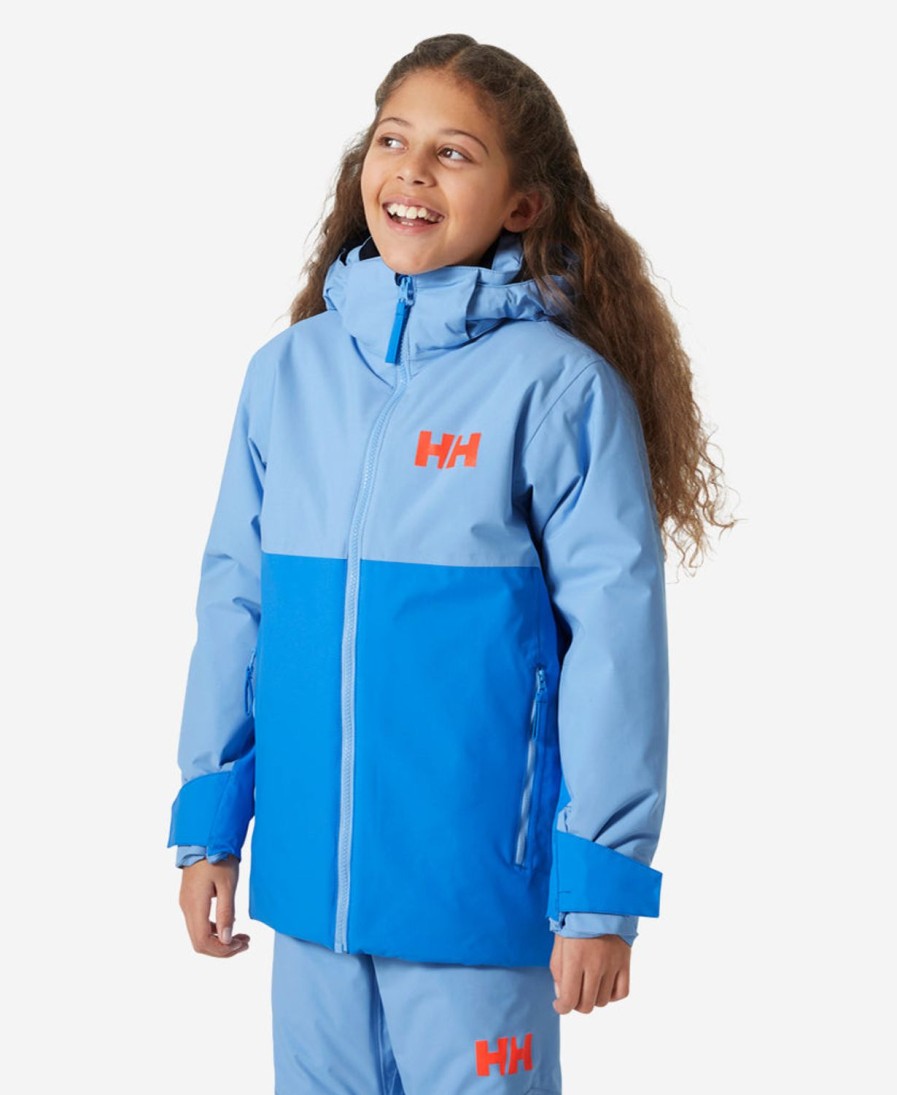 Helly Hansen Jr Traverse Jacket 554-Ultra-Blue Wholesale