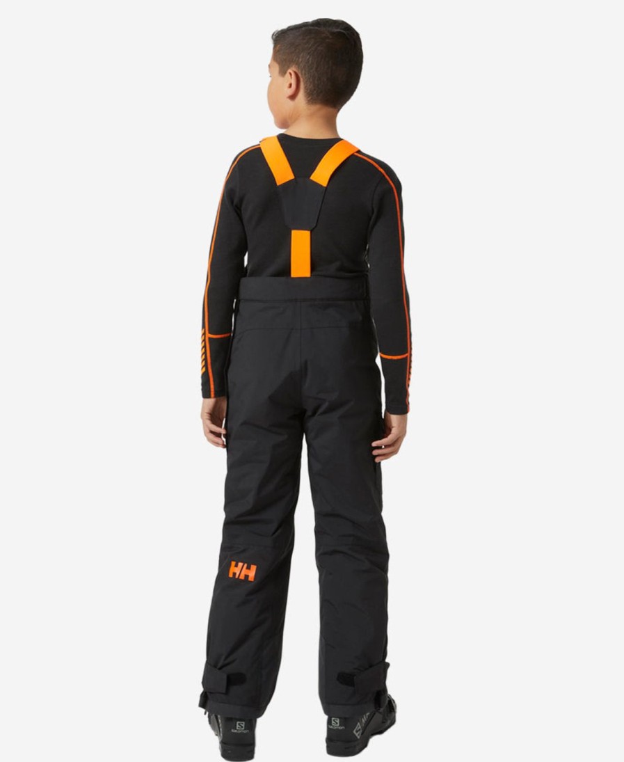 Helly Hansen Jr Summit Bib Pant 990-Black Clearance