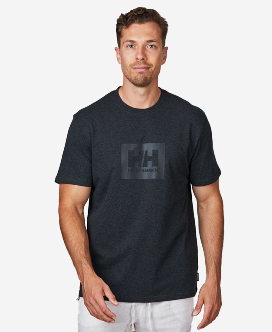 Helly Hansen Hh Box T-Shirt 982-Ebony-Melange Online