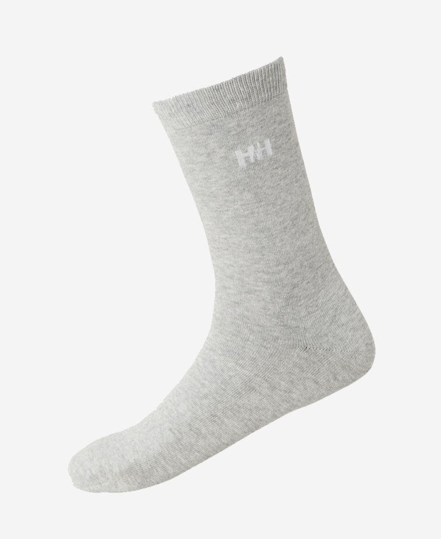 Helly Hansen Everyday Cotton Sock 3Pk 949-Grey-Melange Wholesale