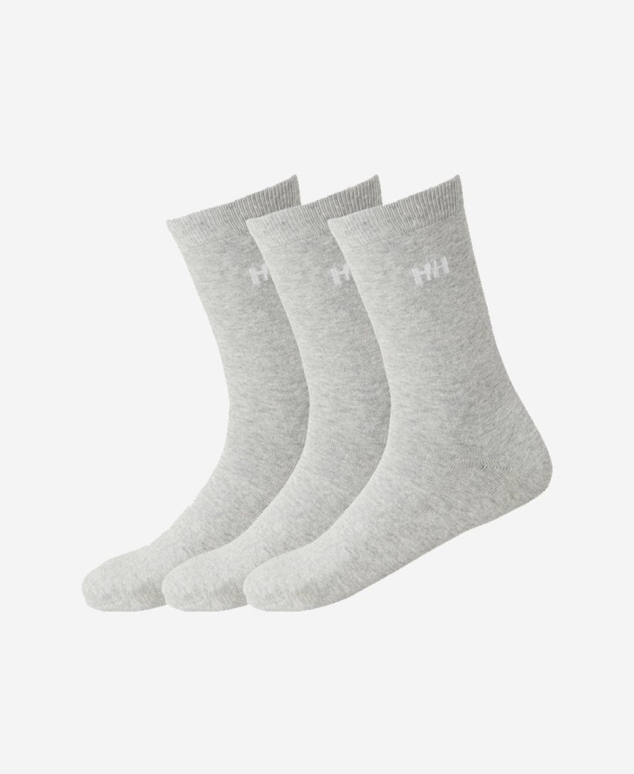 Helly Hansen Everyday Cotton Sock 3Pk 949-Grey-Melange Wholesale