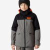 Helly Hansen Jr Summit Jacket 876-Concrete Best