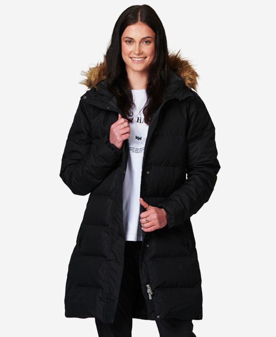 Helly Hansen W Aden Down Parka Black Best