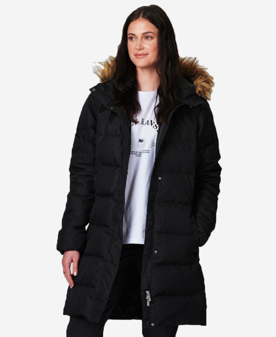 Helly Hansen W Aden Down Parka Black Best