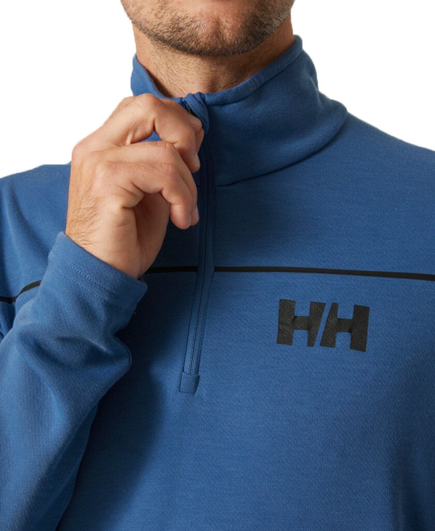 Helly Hansen Hp 1/2 Zip Pullover 636-Azurite Clearance